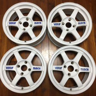 ✨レイズボルクレーシング16インチ4本旧車