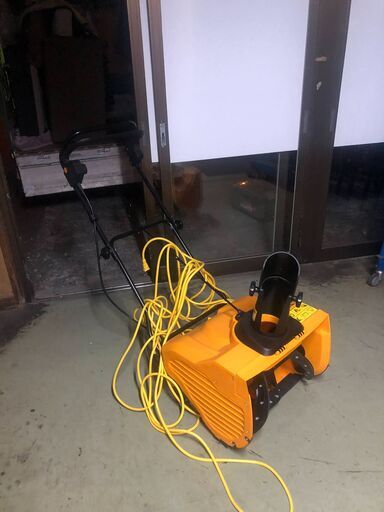 ★ほぼ新品★HAIGE 電動除雪機 HG-K1650(令和2年秋頃購入)