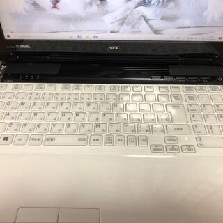新品バッテリー彡Ａランク。Ｗｅｂカメラ内蔵・ＮＥＣ・超高速ｉ７第三/新品ＳＳＤ２４０ＧＢ/クリスタルホワイトWin11 64bit/Office2021付/15.6ｲﾝﾁ/メモリ８GＢ/無線/DVD・ＣＤ再生ソフト付　No.2303025の画像