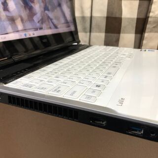 新品バッテリー彡Ａランク。Ｗｅｂカメラ内蔵・ＮＥＣ・超高速ｉ７第三/新品ＳＳＤ２４０ＧＢ/クリスタルホワイトWin11 64bit/Office2021付/15.6ｲﾝﾁ/メモリ８GＢ/無線/DVD・ＣＤ再生ソフト付　No.2303025の画像