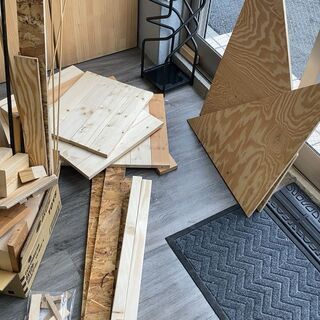 1000円差し上げます）木材など端材などなど。東京小岩〜 無料で...