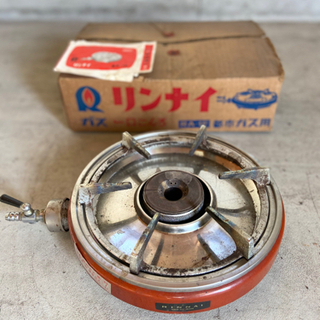 昭和レトロ リンナイ 1口ガスコンロ 