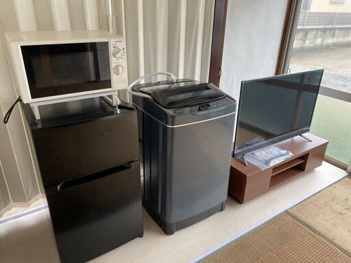 格安_中古家電5点＋家具2点セット　約70％OFF＆送料無料（要相談）
