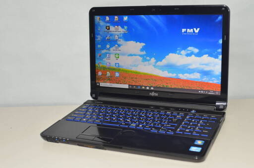 最新Windows10+office 爆速新品SSD500GB 富士通 LIFEBOOK AH56/G i7-2670QM/8GB/15.6インチ/ブルーレイ/USB3.0/Webカメラ/便利なソフト