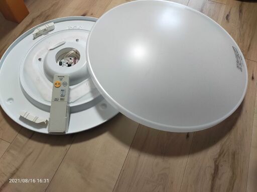 【取りに来られる方限定】パナソニックLEDシーリングライト  HH-CD0618D リモコン付き