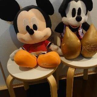 東京ディズニーシー ミッキー ぬいぐるみ ２個