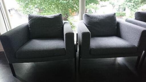 IKEA 一人用ソファー計 ２脚