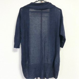 Green label relaxing ロングカーディガンの画像