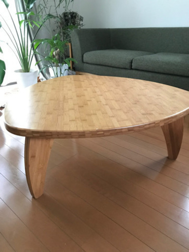 さんかくのローテーブル
