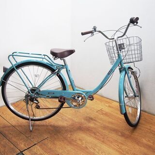 【使用期間1年程度】 カラコル/Caracol 変速付 26インチ 自転車 新品参考価格：36080円 (BA10)の画像