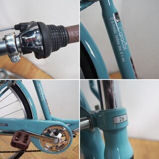 【使用期間1年程度】 カラコル/Caracol 変速付 26インチ 自転車 新品参考価格：36080円 (BA10)の画像