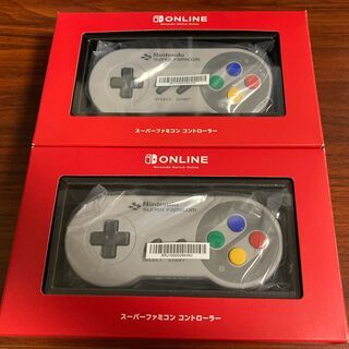 任天堂スーパーファミコン コントローラー（スイッチ、Switch）２個