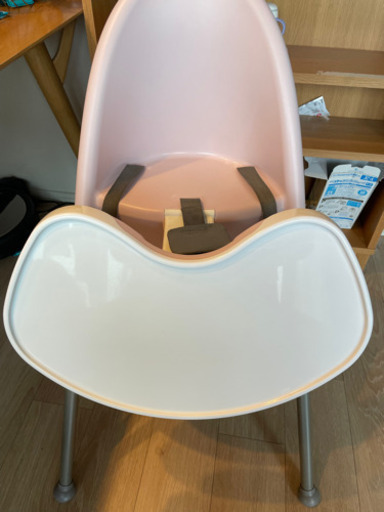 値下げ　ベビービョルン　ハイチェア　ピンク