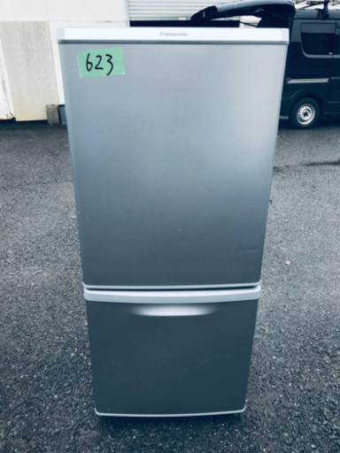 623番 Panasonic ✨ノンフロン冷凍冷蔵庫✨NR-B145W-S‼️