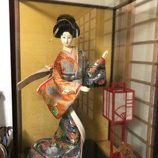 日本人形　ケース入り　
