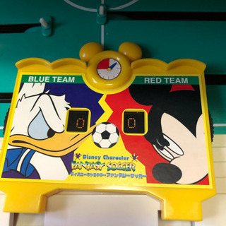 ディズニーキャラクター　サッカーゲームの画像
