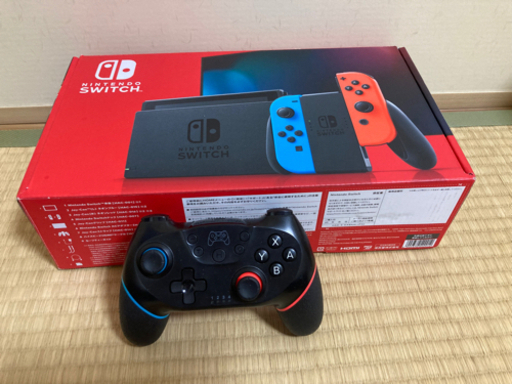 最安値【値下げ不可】バッテリー拡張タイプSwitch プロコン付き