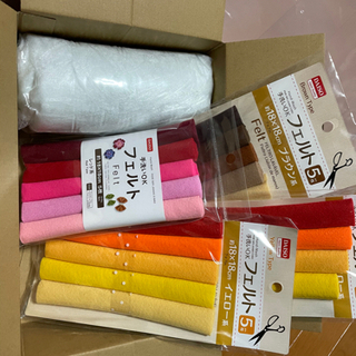 フェルト生地　8月18日取り引き可能！の画像