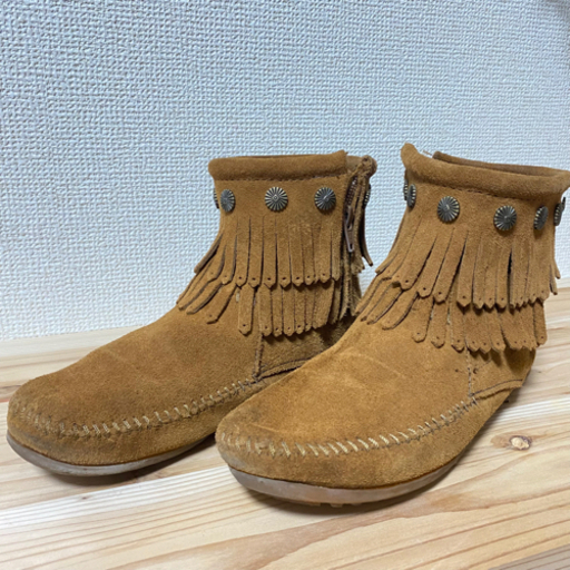 【正規品】ミネトンカ ショートブーツ　22.5