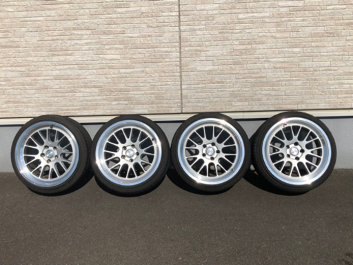 BRAVO Racing 18インチ　タイヤホイールセット