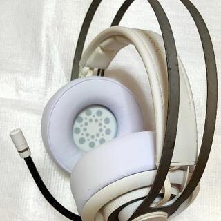 SteelSeries Siberia Elite White Headset ゲーミングヘッドセットの画像