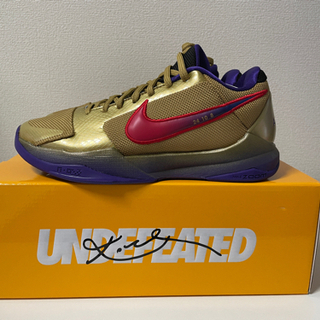 NIKE KOBE V PROTRO UNDEFEATED 25cmの画像