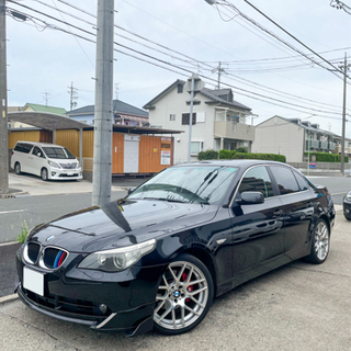 BMW 5シリーズ　カスタム　格安車　車検令和4年9月　内外装美...