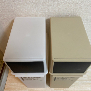 【決定済】ニトリ カフェ風ゴミ箱の画像