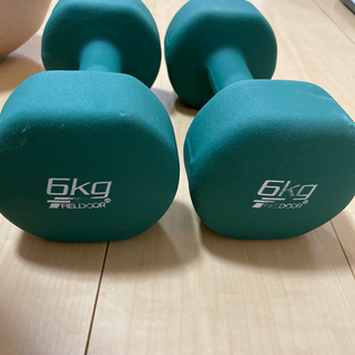 【譲ります‼︎】トレーニングダンベル　6kg の画像