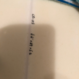 【売却済】超美品 サーフボード クラッシュ無し リペア痕無し 現物確認可の画像