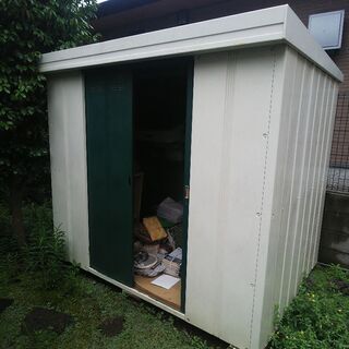 中古物置 分解済み