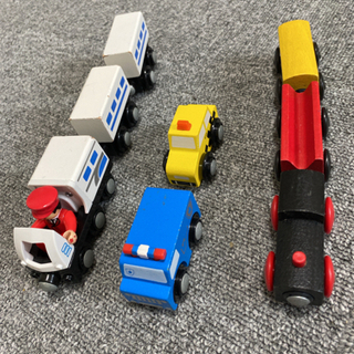 木製レールの画像