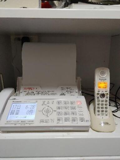 先日、売れました。　Panasonic  KX-PW521-W \u0026 KX-FKN511-W