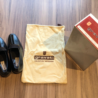 グラバディ　黒ビジネスシューズ　サイズ4 1/2の画像