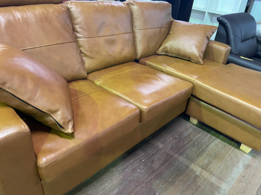本革カウチソファー！新品！10万円を54780円