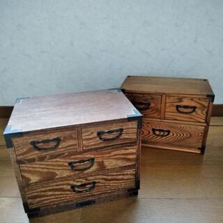小引き出し2つ