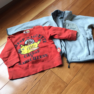 アンパンマントレーナー　モンベルフリースセット