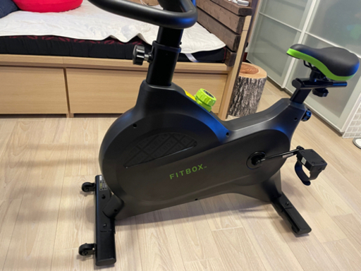 FITBOX LITE 第3世代フィットネスバイク スピンバイク ダイエット器具 組み立て簡単 静音 トレーニング トレーニングバイク