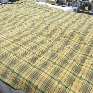 ロゴス 寝袋 シュラフ 横80㎝ 縦190㎝ ネイビー×イエロー キャンプ アウトドア 西岡店の画像