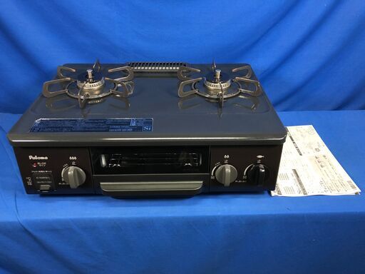 【動作保証60日間あり】Paloma 2017年 IC-N36KB-L 都市ガステーブル【管理KRG141】