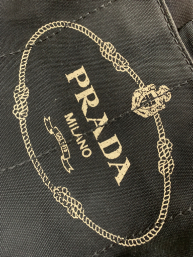 PRADA カナパ トートバッグ 黒 L