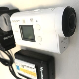 SONY 4Kアクションカメラ【FDR-X3000】 予備バッテリー付の画像