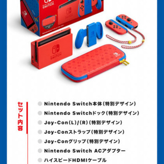 Nintendo Switch マリオレッド×ブルー