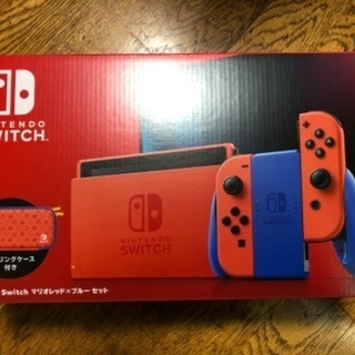 Nintendo Switch マリオレッド×ブルーの画像