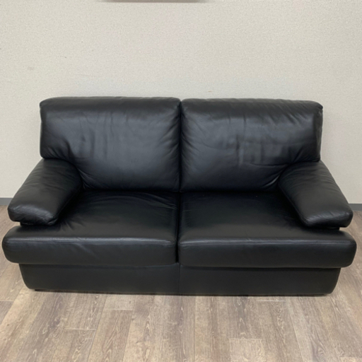 終 2人掛け ソファ 2P レザー コモダモビリア 菊TK