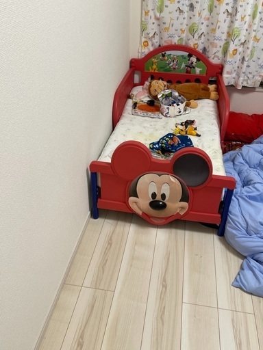 ミッキー子供用ベッド