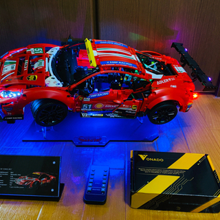 2万円値下げ！ フルOP 美品  TECHNIC 完成品 フェラーリ 488 GTE AF コルセ #51 テクニック  TECHNIC スーパーカー