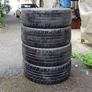 ベンツEクラス純正アルミホイールつきタイヤ 田園調布 引取りのみの画像