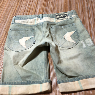 美品　BUZZSPUNKY ジーンズ Mサイズ デニムハーフパンツの画像