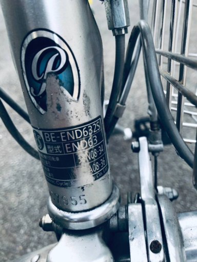 ③350番  電動自転車✨ Panasonic ビビ END63‼️